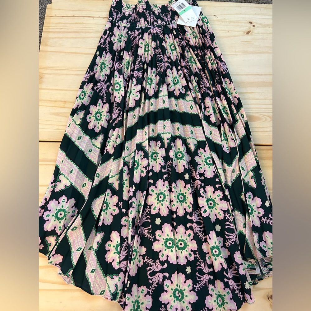 A.L.C Womens long skirt Spring Floral Size 8 Reg $495 Sale!!